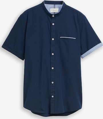 TOM TAILOR Regular Fit Hemd in Blau: Vorderseite