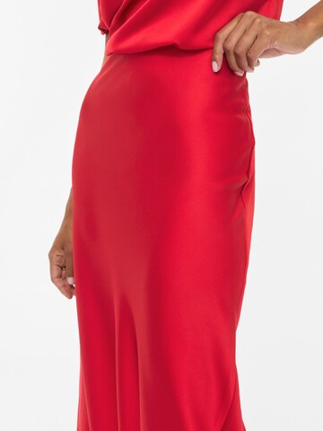 VILA - Falda 'VIEllette' en rojo