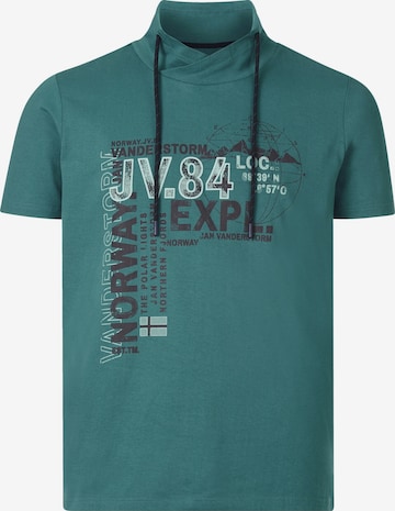 T-Shirt ' Reedlef ' Jan Vanderstorm en vert : devant