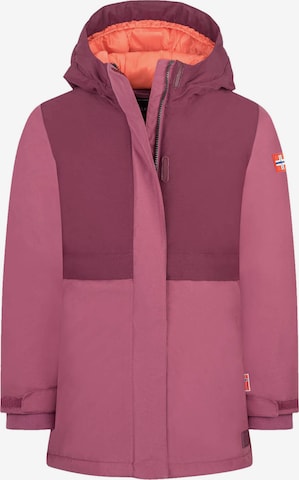TROLLKIDS Outdoorjacke 'Hovden' in Lila: Vorderseite