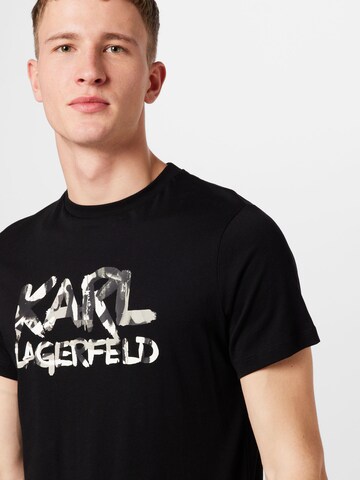 Karl Lagerfeld - Camiseta en negro