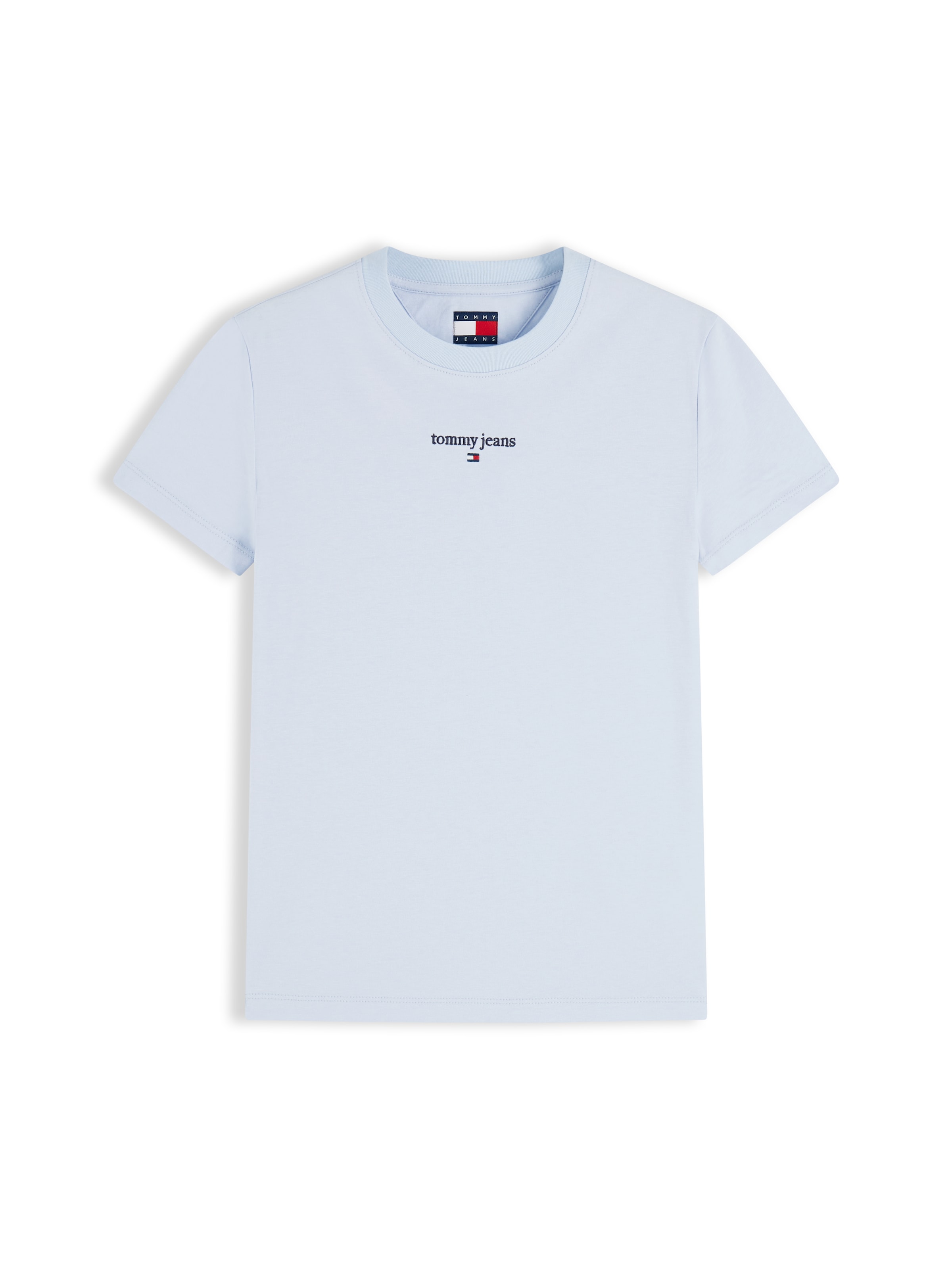 Tricou 'CLASSIC' de la Tommy Jeans pe albastru: față
