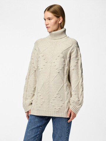 PIECES Pullover 'Donsi' in Beige: Vorderseite