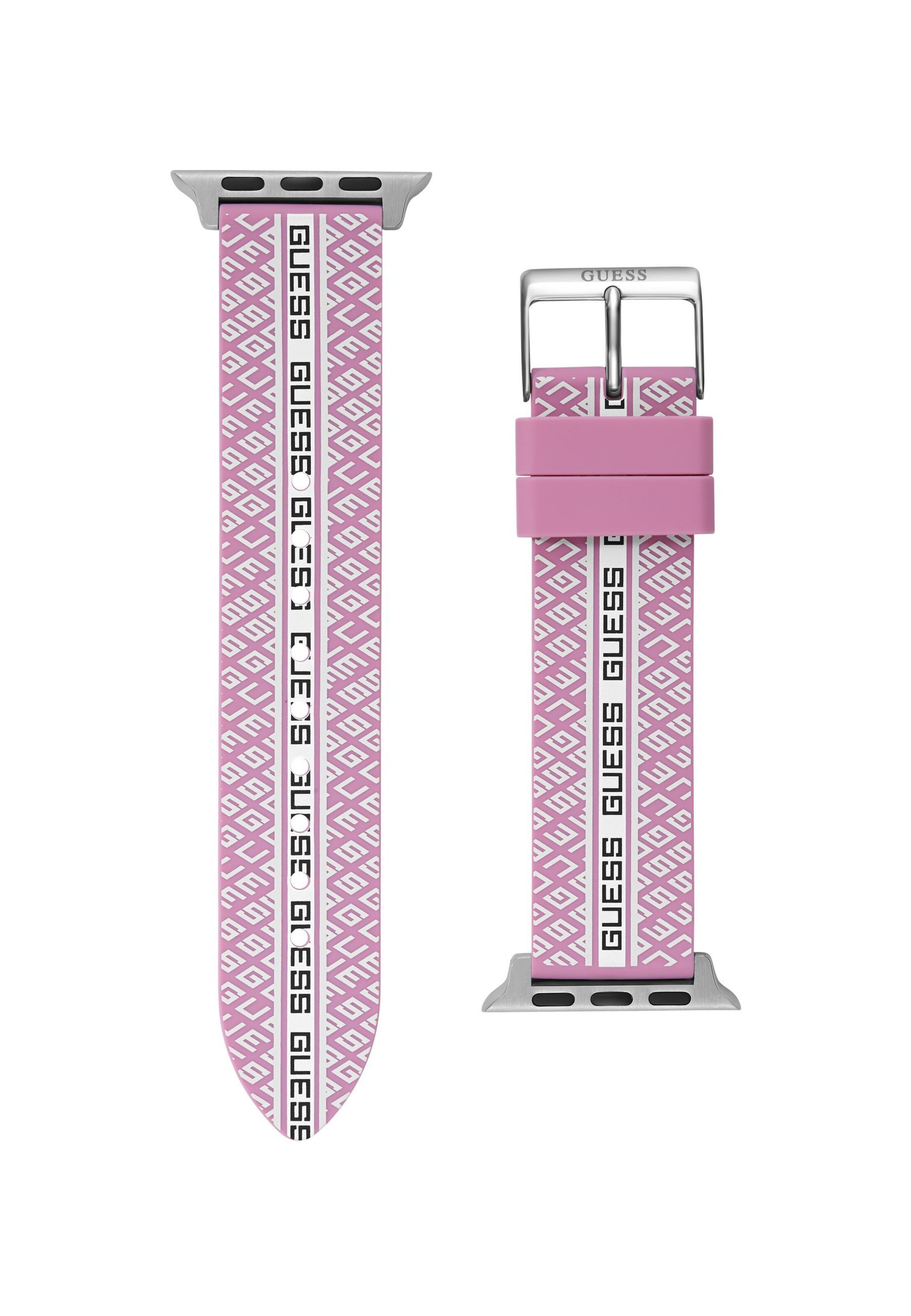 GUESS Uhrband in Pink: Vorderseite