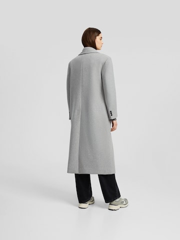 Bershka Between-Seasons Coat in Grey