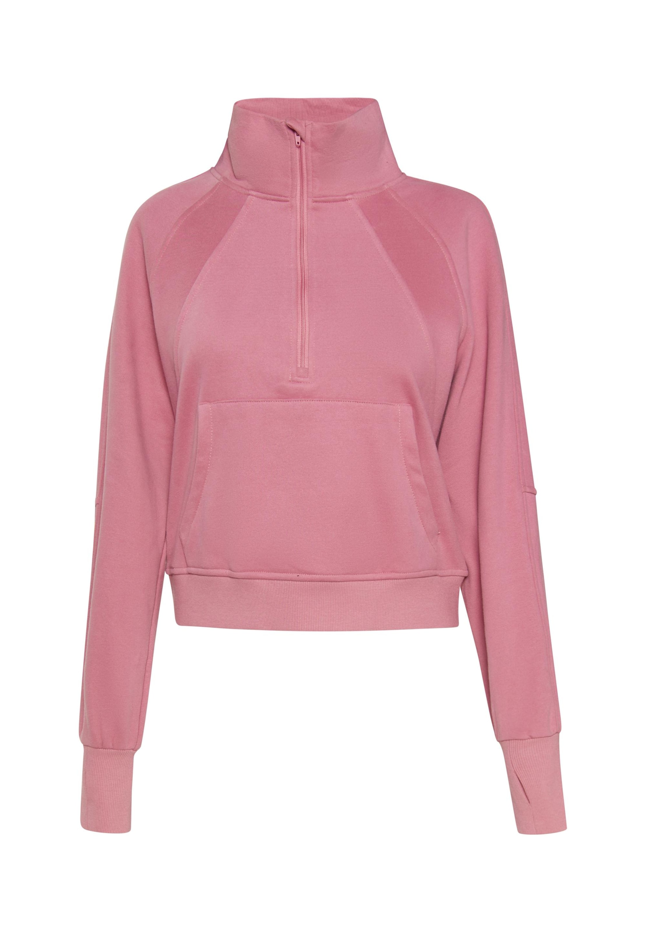Sweat-shirt 'Sportswear' Jika en rose : devant