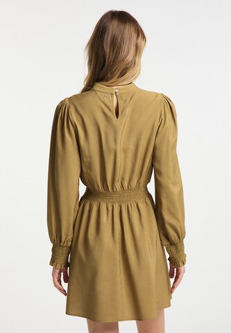 DreiMaster Klassik Shirt Dress in Beige