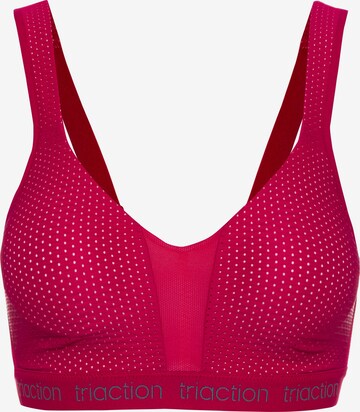 TRIUMPH Bustier Sport-BH in Pink: predná strana