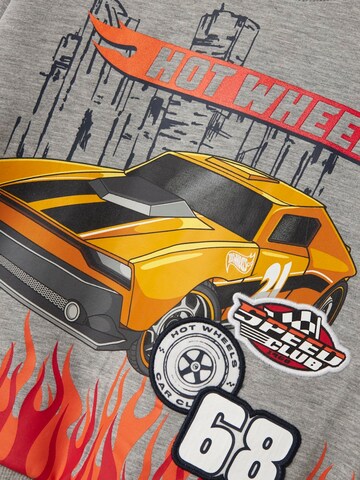 NAME IT Свитшот 'NMMJAKI HOTWHEELS' в Серый