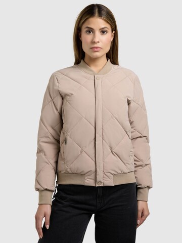 khujo Jacke 'Ange2' in Beige