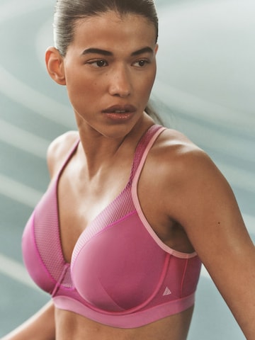 Next T-shirt Sport bh in Roze: voorkant