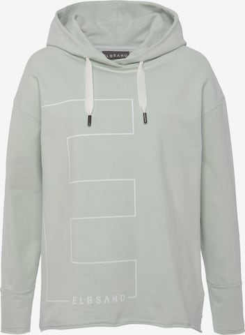 Elbsand Sweatshirt in Grün: predná strana