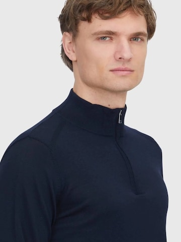 Ramsey Knit cardigan in Blue