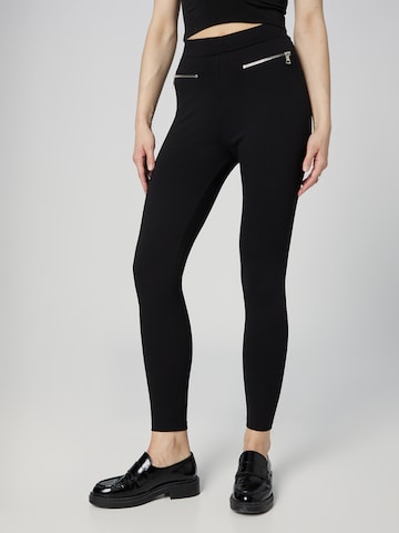 Guido Maria Kretschmer Women Skinny Leggings 'Lisa' in Black: front