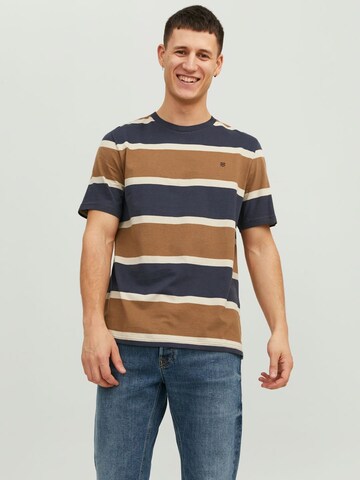 JACK & JONES Bluser & t-shirts 'HENRY' i brun: forside