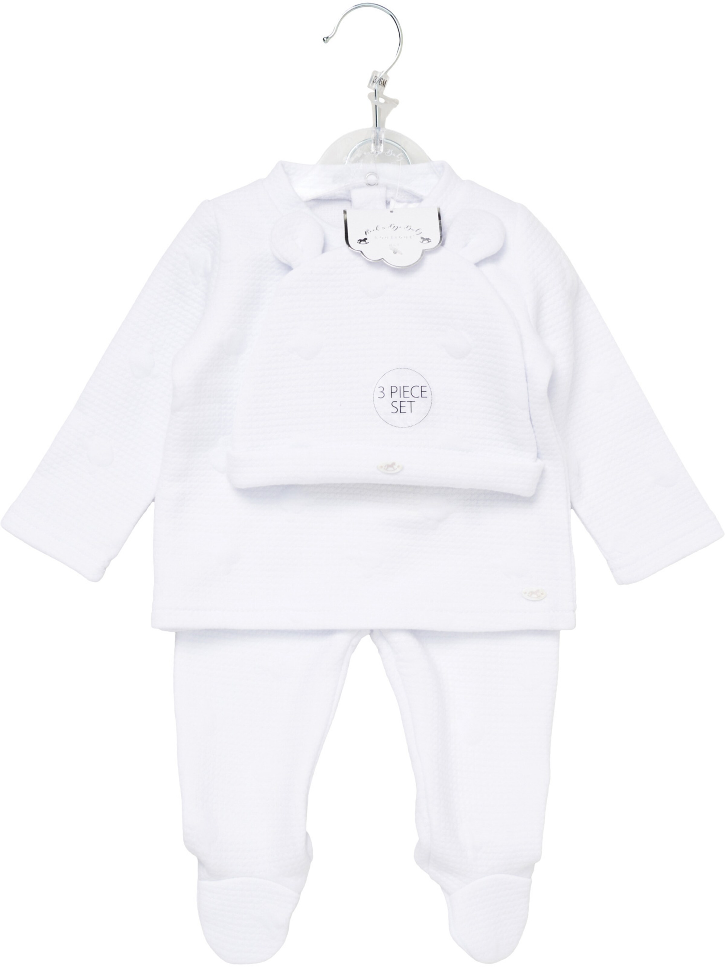Rock a Bye Baby Boutique Set 'Eisbär' in White