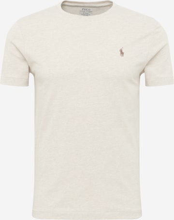 Coupe regular T-Shirt Polo Ralph Lauren en beige : devant