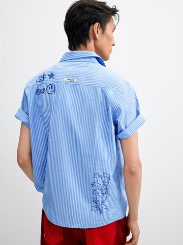 Desigual Regular fit Overhemd in Blauw