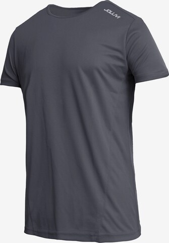 Joluvi Performance Shirt 'Runplex' in Grey: front