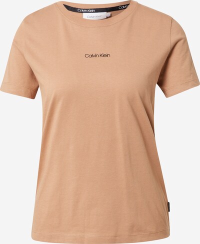 Calvin Klein Majica | rjava / črna barva, Prikaz izdelka
