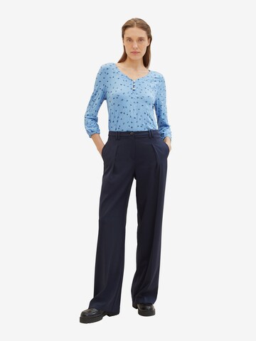 TOM TAILOR Blouse in Blue