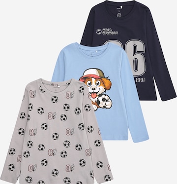 NAME IT Shirt 'NMMNIKO' in Blau: Vorderseite