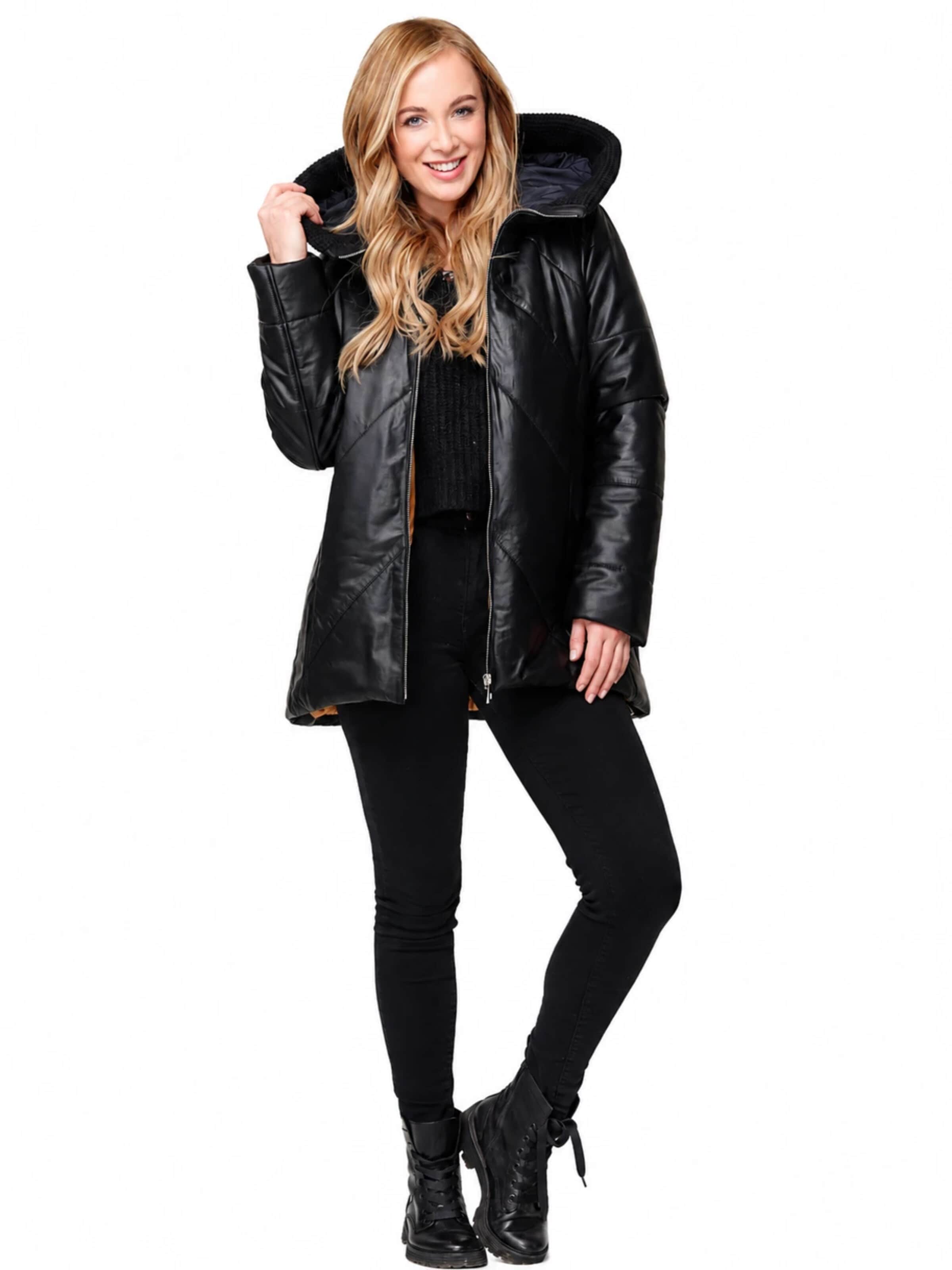 Mouflon Between-Seasons Parka in Black
