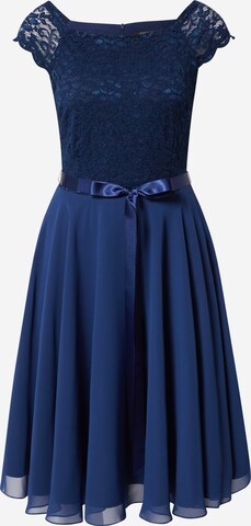SWING Kokteilové šaty - Modrá: predná strana