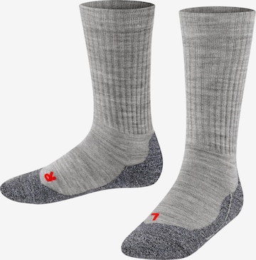 FALKE Socken 'Active Warm' in Grau: Vorderseite