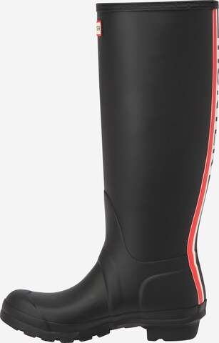 HUNTER Rubber boot in Black