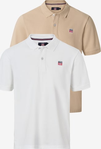 Coupe regular Chemise 'VMMike' VINSON en blanc : devant