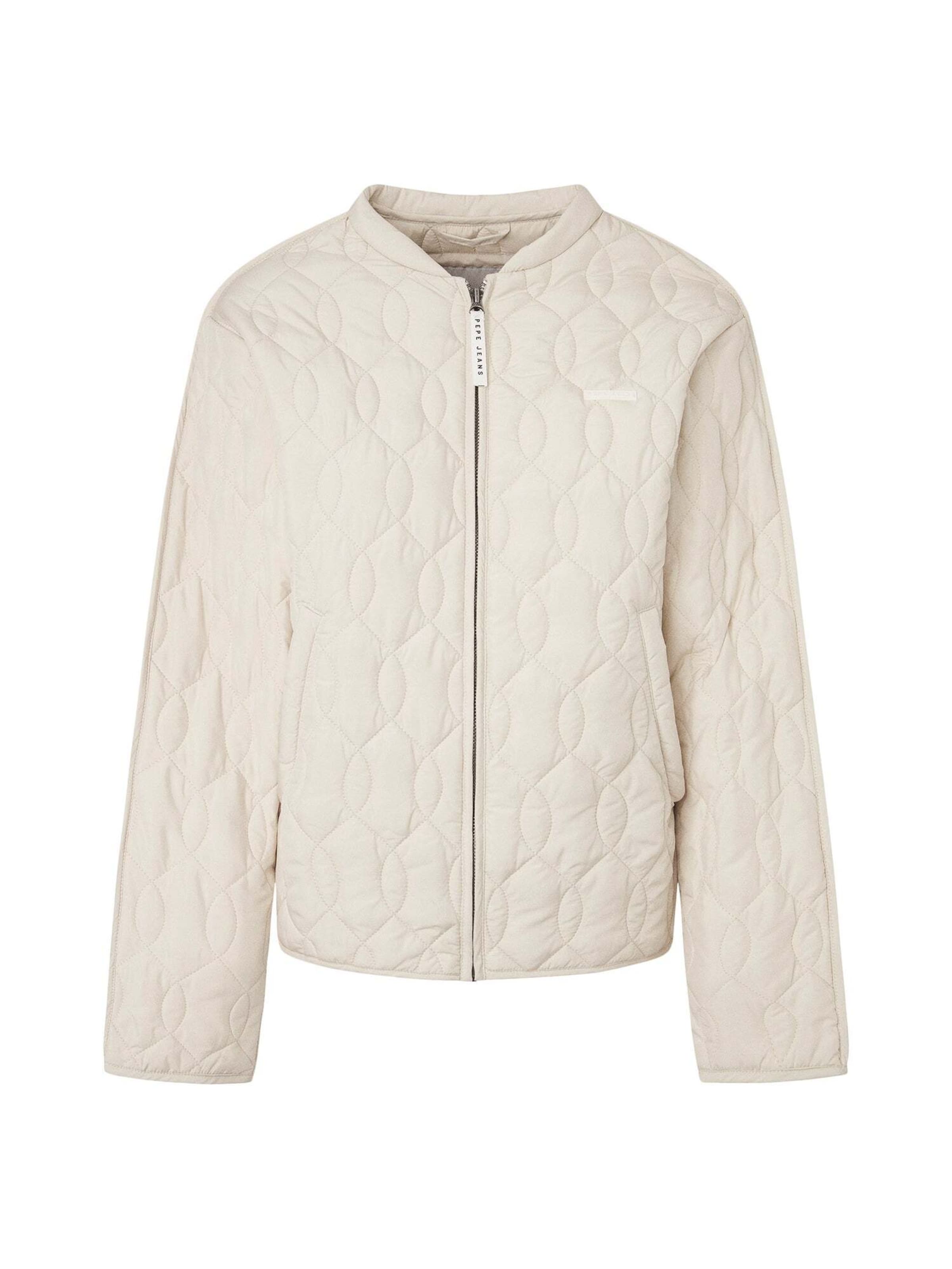 Pepe Jeans Between-Season Jacket in White: front