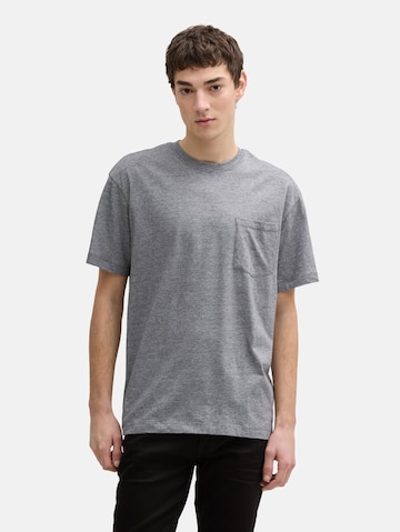 TOM TAILOR DENIM Shirt in Grey: front