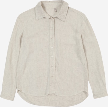 ONLY GIRLS Bluse 'KOGSiesta' in Grau: Vorderseite
