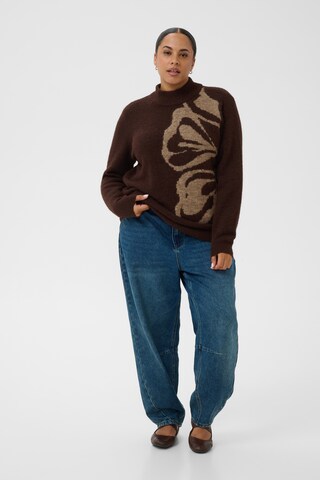 Pull-over 'Kaila' KAFFE CURVE en beige