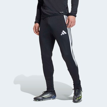 ADIDAS PERFORMANCE Tapered Sporthose 'Tiro26' in Schwarz: Vorderseite