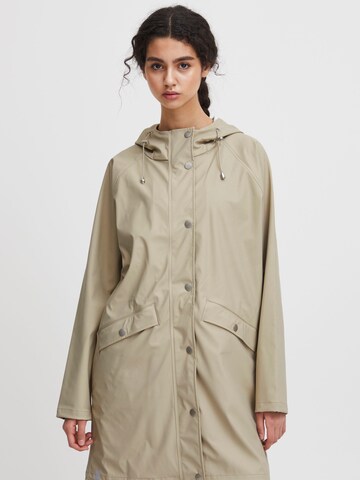 ICHI Raincoat 'TAZI JA' in Beige