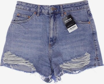TOPSHOP Shorts in M in Blue: front