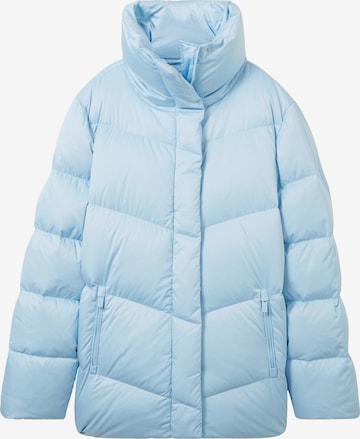 TOM TAILOR Winterjas in Blauw: voorkant