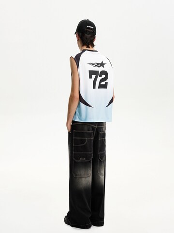 Bershka Shirt in Blue