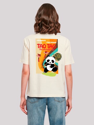 F4NT4STIC Shirt 'Tao Tao Heroes of Childhood' in Beige