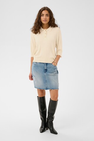 CULTURE - Pullover 'CUsophi Annemette' em bege