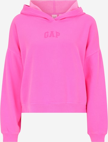 Gap Petite Sweatshirt in Pink: front