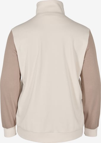 Zizzi Sweatshirt in Beige