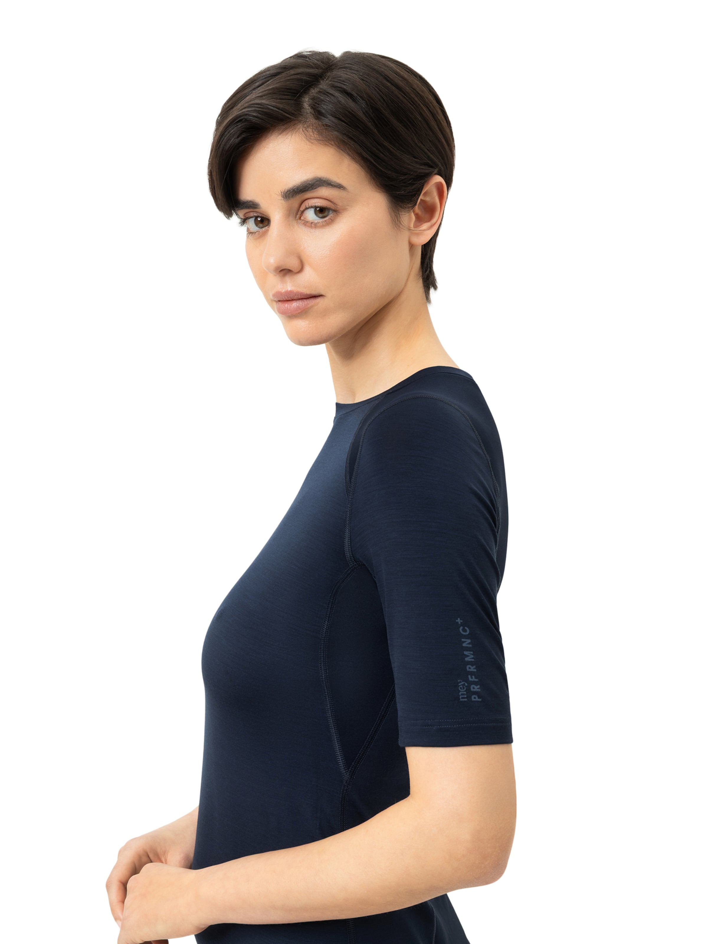 T-shirt fonctionnel ' PRFRMNC+ ' Mey en bleu
