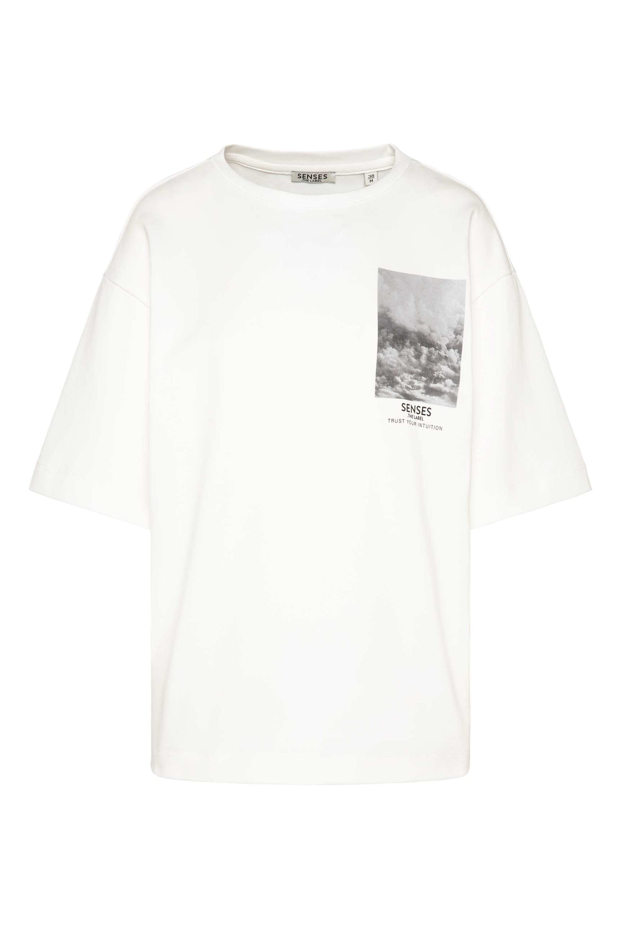 SENSES.THE LABEL Shirt in White: front