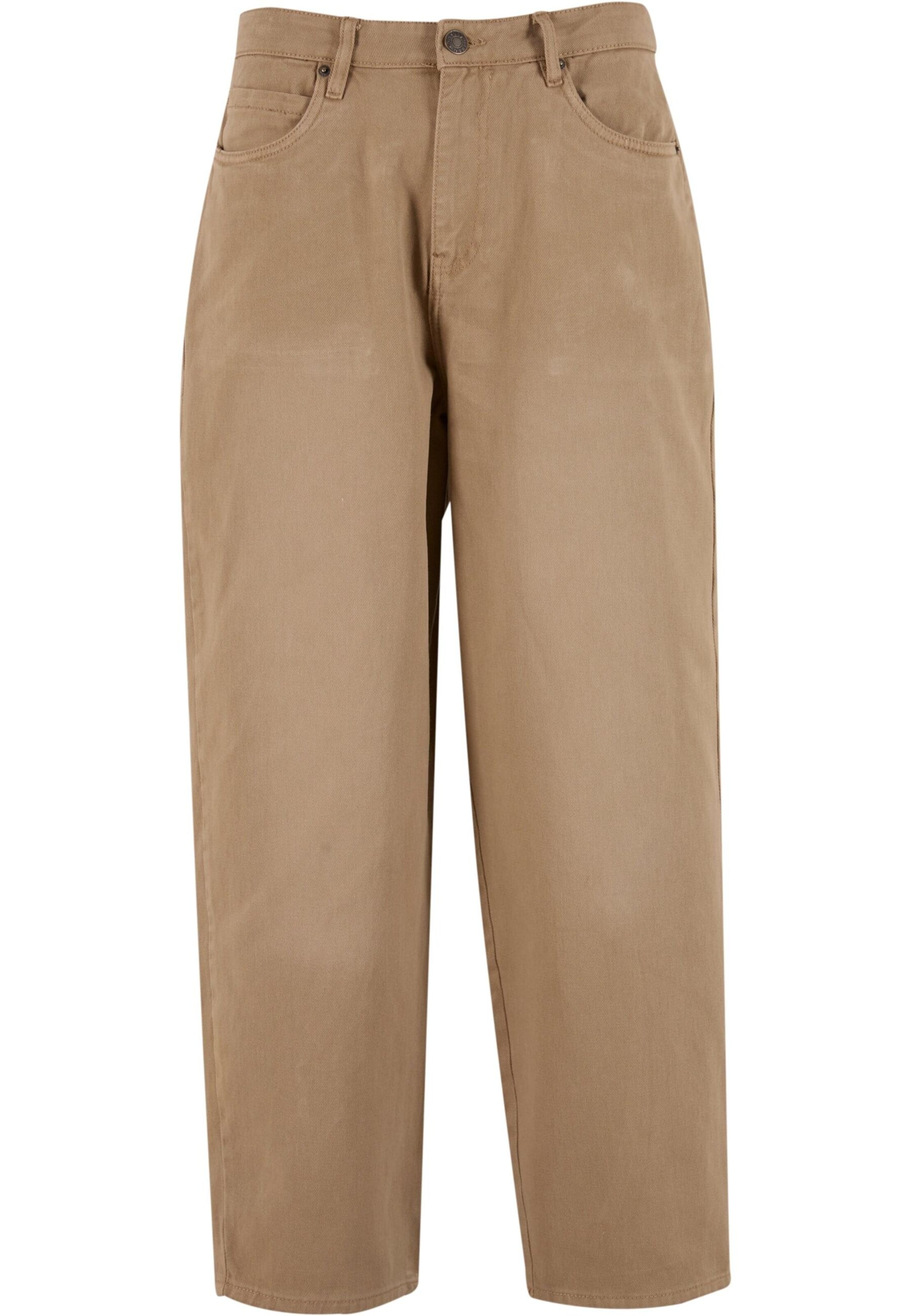Urban Classics Baggy Jeans in Brown: front