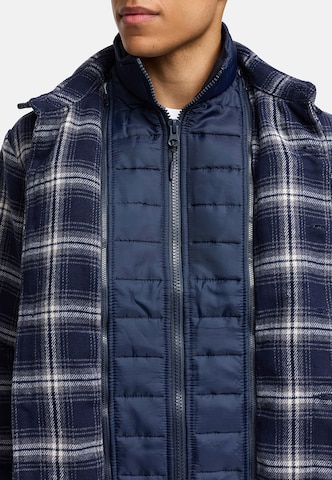 INDICODE JEANS Übergangsjacke in Blau