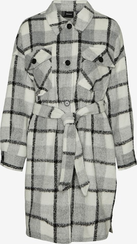 VERO MODA Between-seasons coat in Grey: front