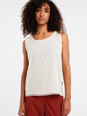 PROTEST Top 'PRTJONNY' in Weiß: Vorderseite